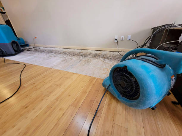 Professional Water Extraction technician working in Cary, NC
